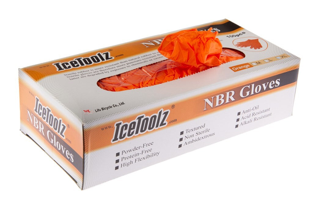 Icetoolz Handschuhe NBR Nitril, Größe XL, 100 Stück, 17g6