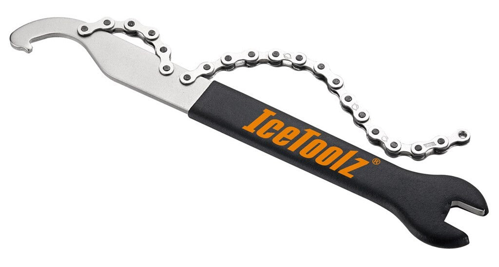 Icetoolz Pedal und Sicherungsringe + Freilaufabzieher 3 32, 34s4