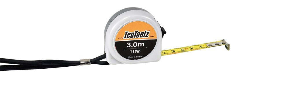 ICetoolz rolmaat 17m4 3 Meter