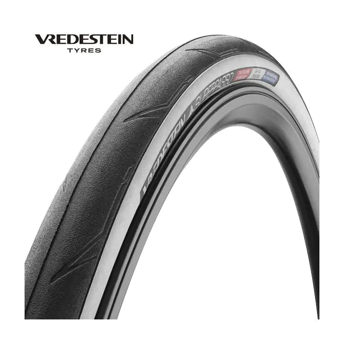 Vredestein 25-622 Superpasso Schwarz-Weiß-Falte 28939