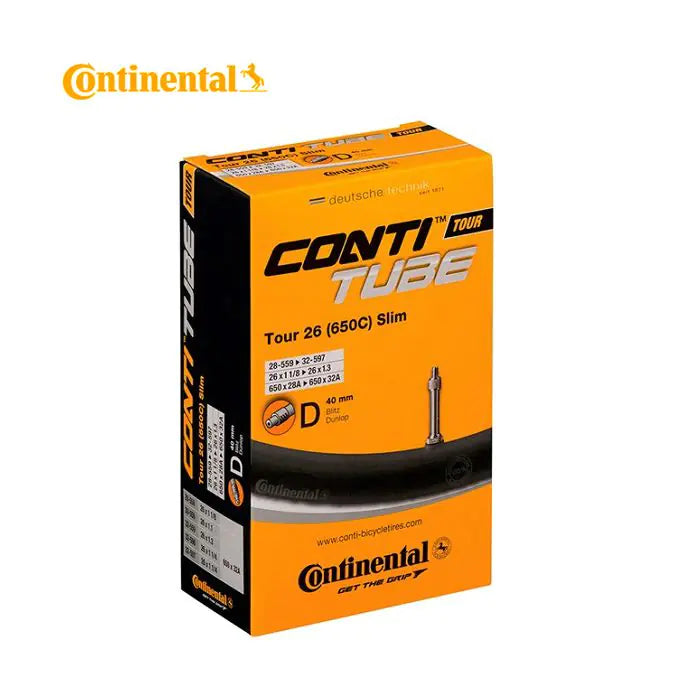 Continental Schlauch Tour 26 Slim Conti Tube Tour 26 28 32-559 597 D40 Sli