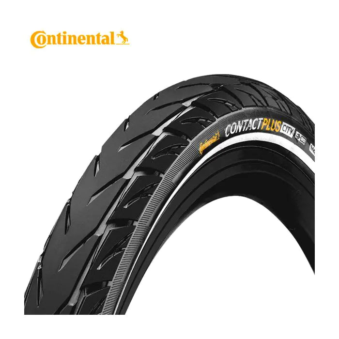 Continental Tire-Kontakt plus Stadt 37-622 (28x1.40) Schwarzer Reflex