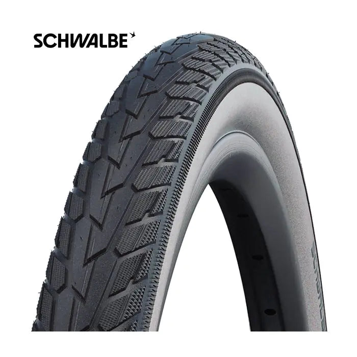 Straße breiter Kreuzer 28 x 1,40 (37-622) Schwarz Weiß