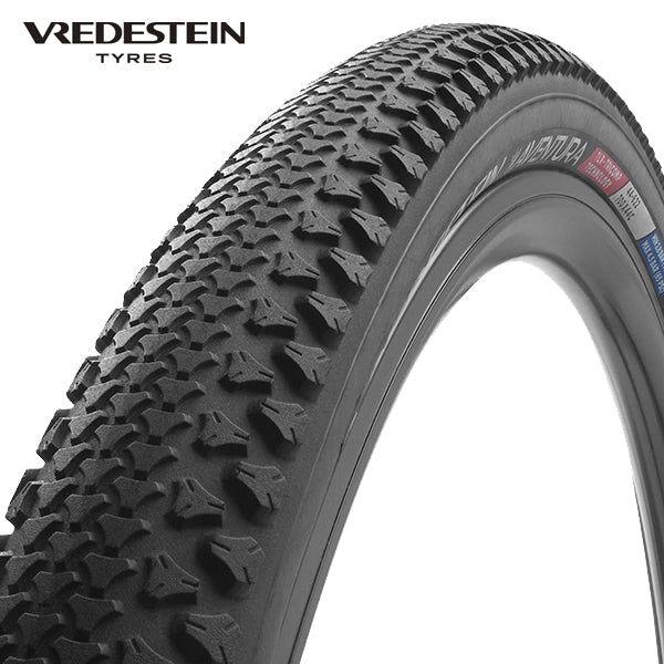 Vredestein - Aventura TLR 700x38c Schwarz