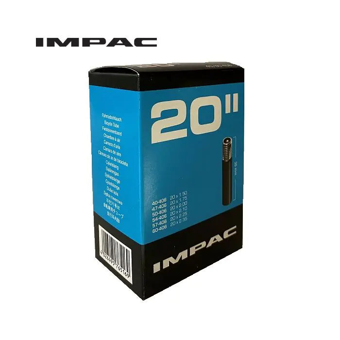 Impac Innenrohr (von Schwalbe) AV20 20x1.75 ETRO 40 60-406 VALIEL: Autoschraderventil 35 mm