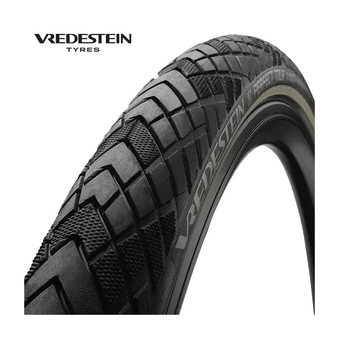Vredestein Reifen perfekte Tour 28 x 1,75 Schwarzer Reflieh