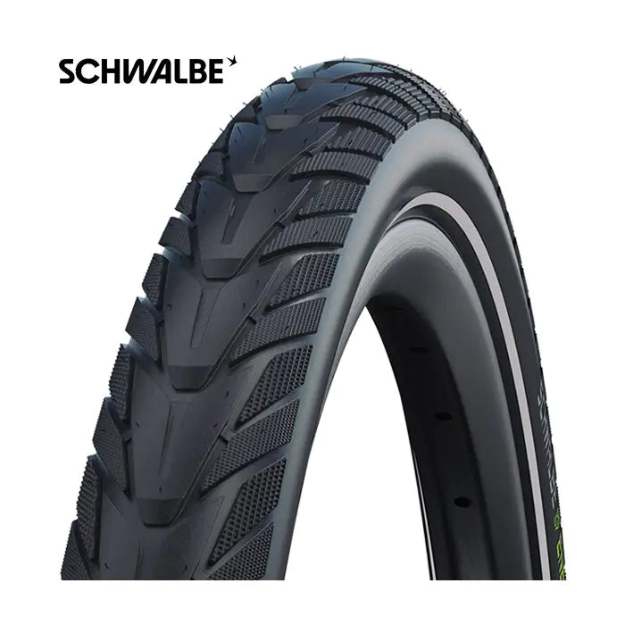 Schwalbe Energizer plus grüner Guard 50-622 (28x2,00) Schwarzer Reflex