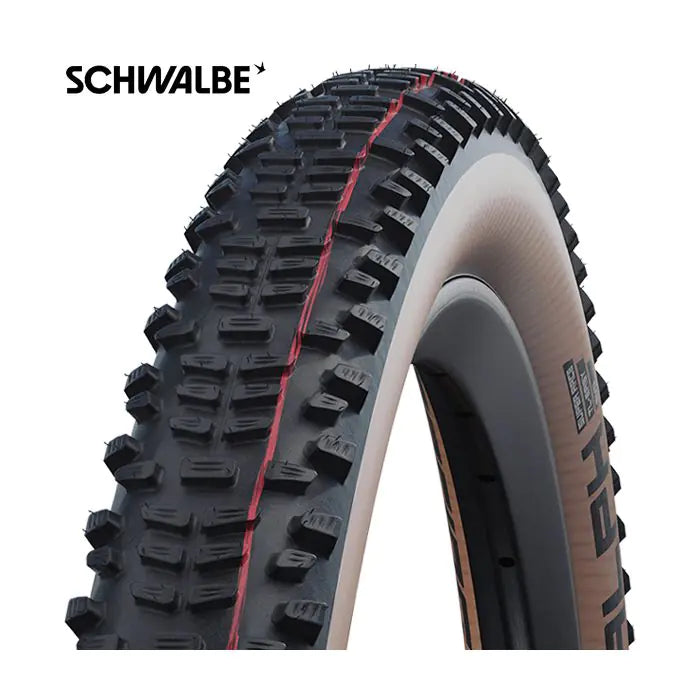 Klappband Schwalbe Racing Ralph Super Race 29 x 2,35 60-622 mm - transparente Seitenwand