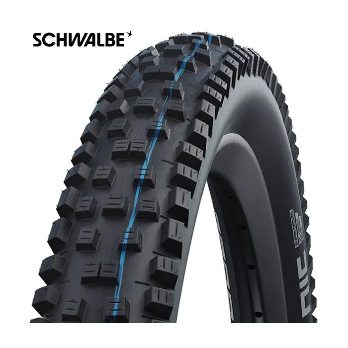Klappband Schwalbe Nobby Nic Super Trail 27,5 x 2,40 62-584 mm - Schwarz