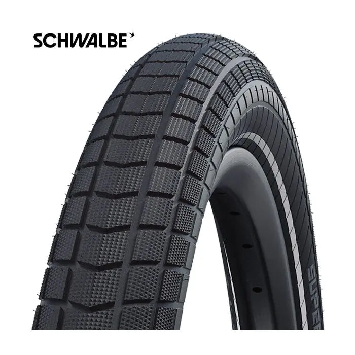 Schwalbe Motion Super Moto-X – kabelgebunden – Addix Green – DD – Greenguard – 27,5 x 2,40 – Schwarz