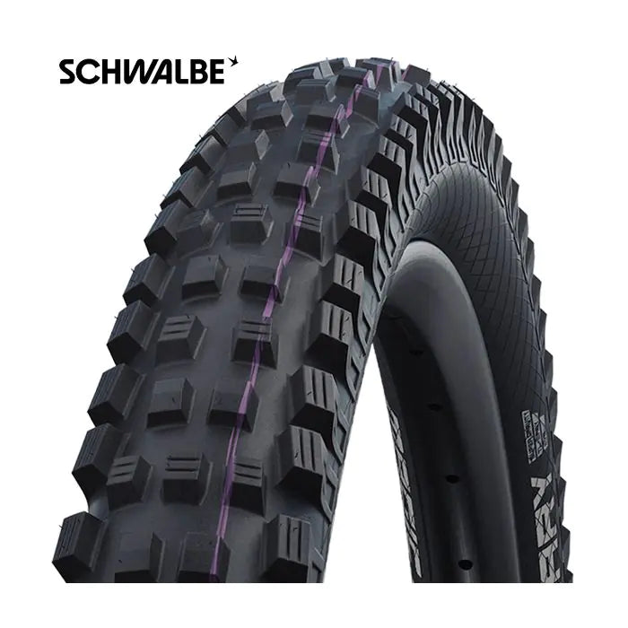 Klappband Schwalbe Magic Mary Super Downhill 29 x 2,40 62-622 mm - Schwarz - Schwarz