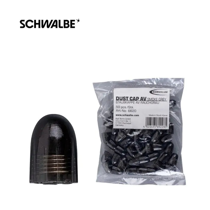 Schwalbe Staubschutzkappe av rauchgrau (Beutel mit 50 Stück)