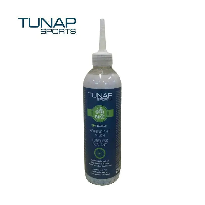 Tunap Sports Tubeless Dichtmittel Anti-Pannen-Flüssigkeit 250 ml (Packung = 12 Stück)