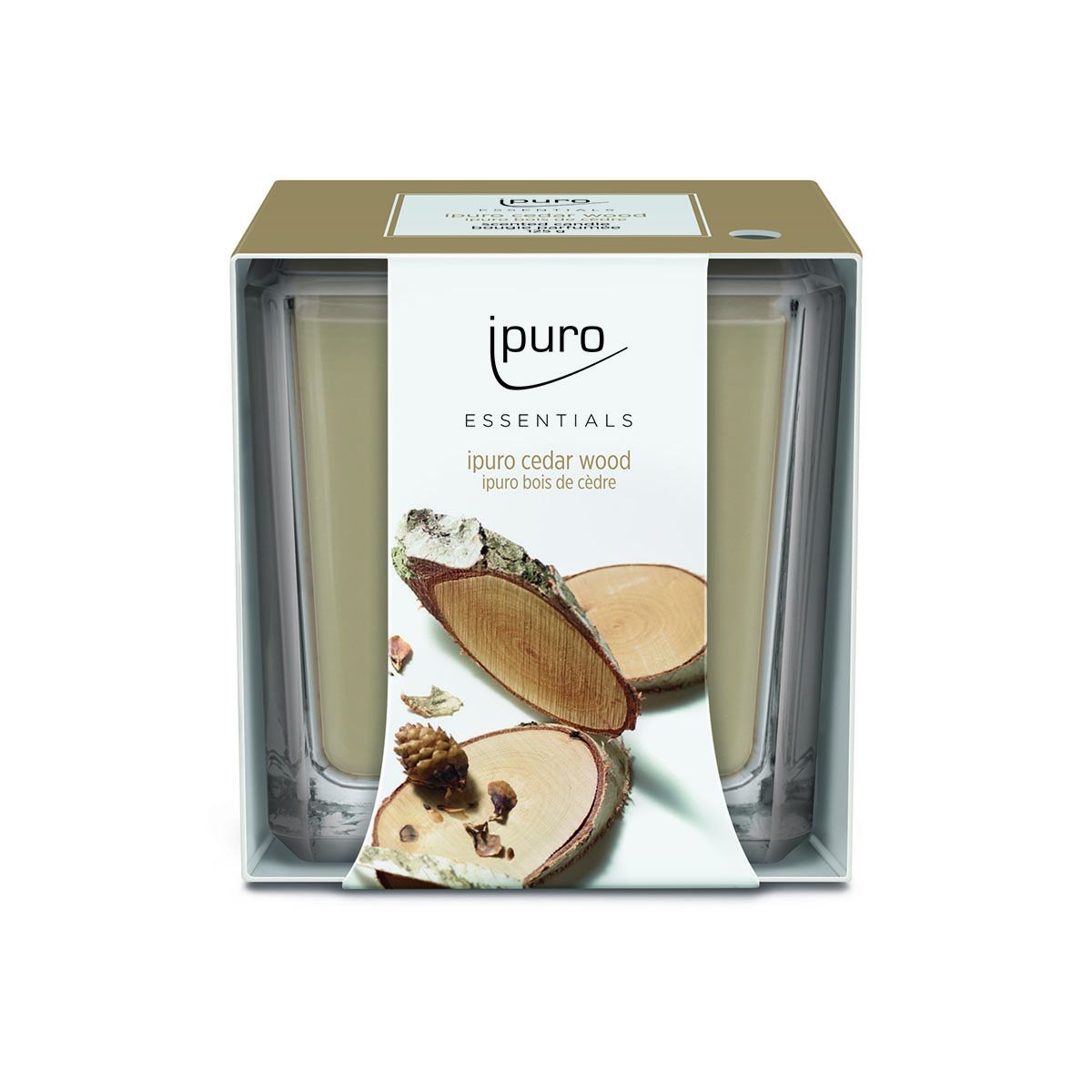 Ipuro Duftkerze Zedernholz 125gr.