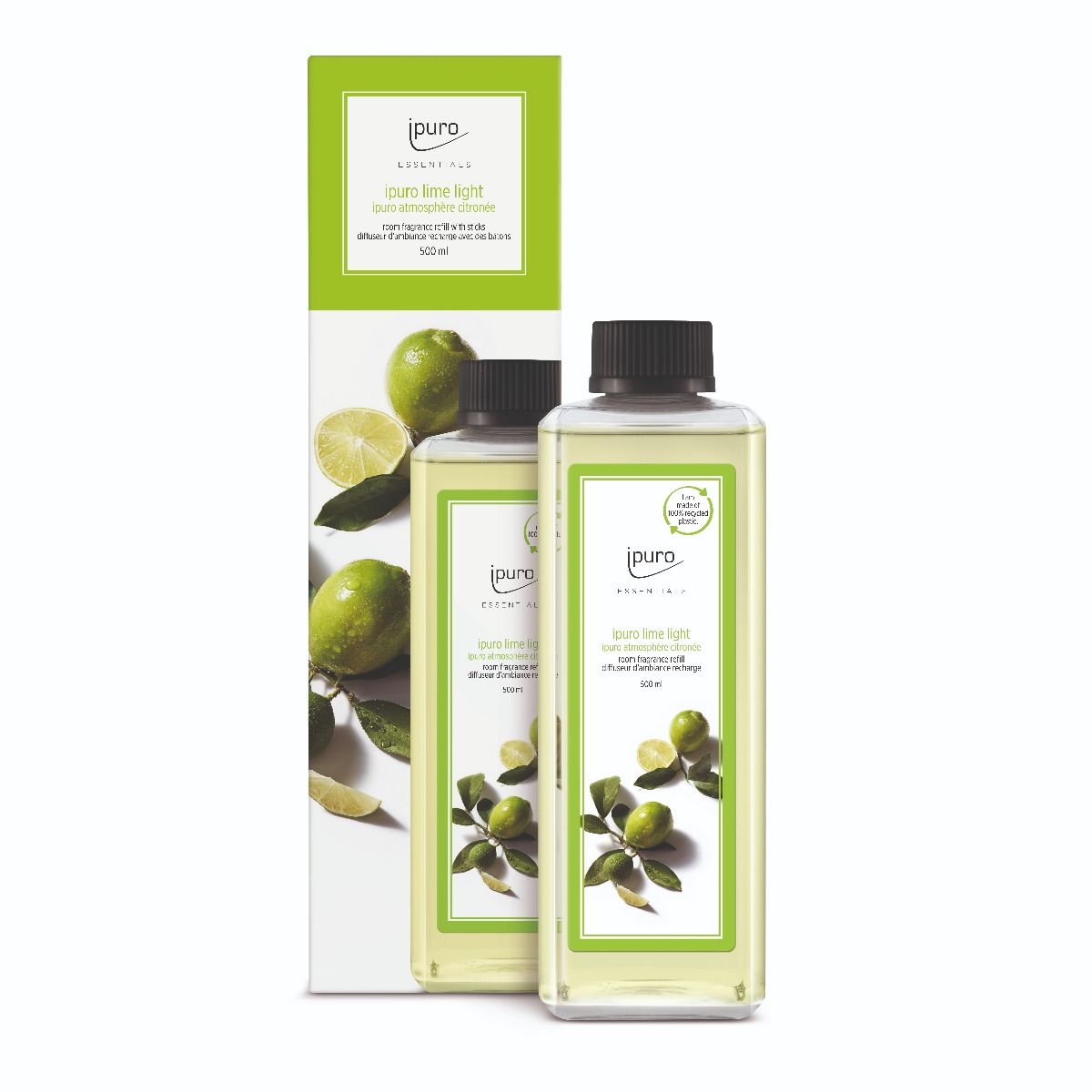 Ipuro Duftdiffusor-Nachfüllung Limettenlicht 500 ml