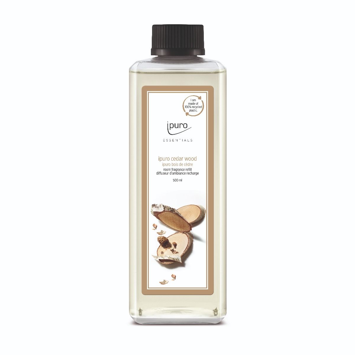 Ipuro Duftdiffusor-Nachfüllung aus Zedernholz, 500 ml