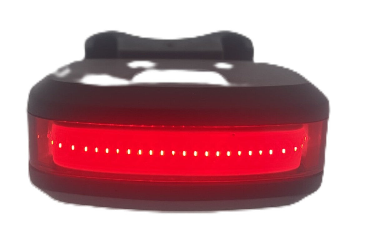 Ikzilight Rücklicht Sandwich 40 Cob LED, USB wiederaufladbar