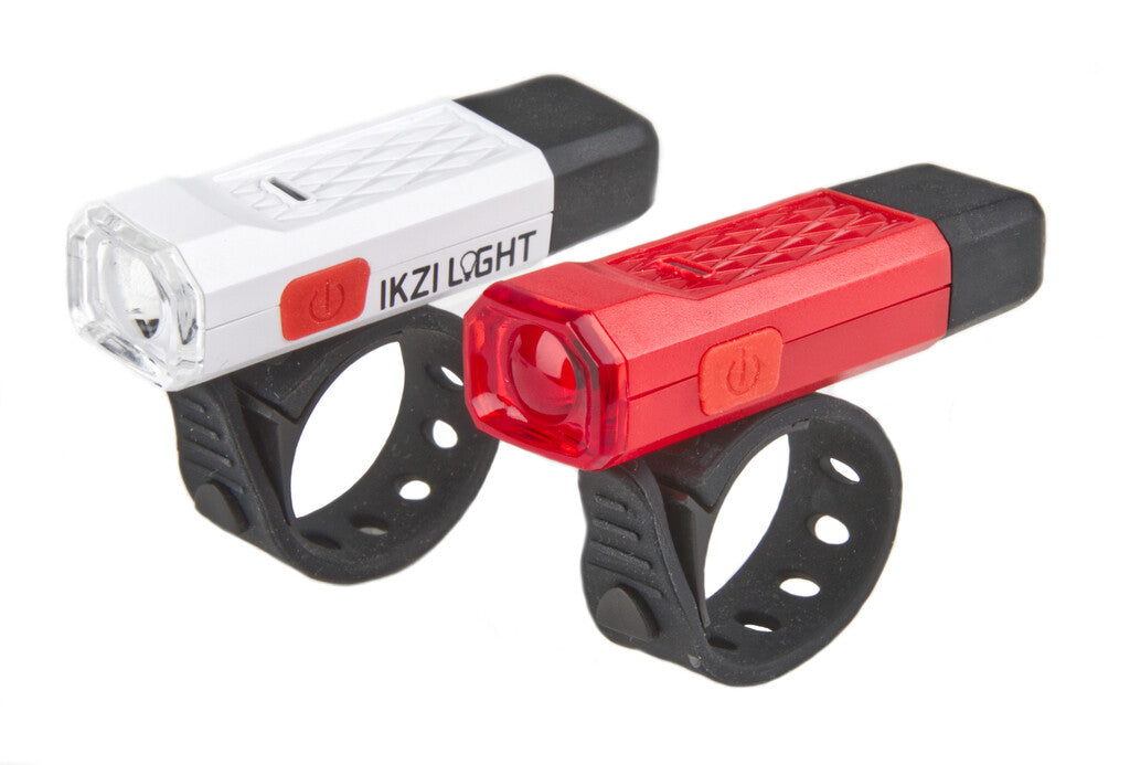 Ikzi-Light-LED-Set im hinteren Abend ein wiederaufladbarer Twin-Twin