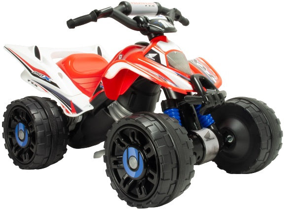 Injusa ATV elektrisches Kinderquad 12V rot weiß