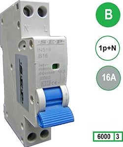 Enzo installatieautomaat 16a b kar 2p sep - 4518075