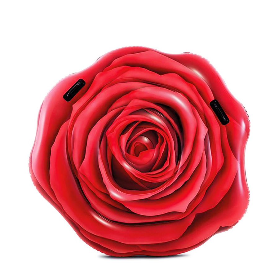 Rote Rose -Luftmatratze