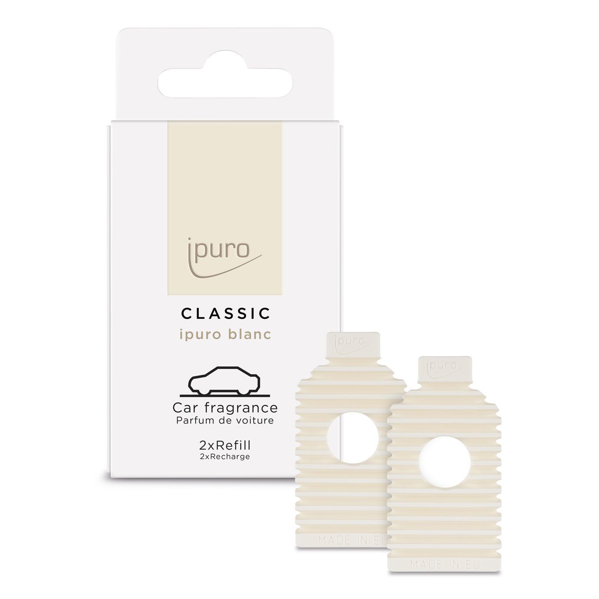Ipuro Car Line Blanc Nachfüllung 2 x 9gr