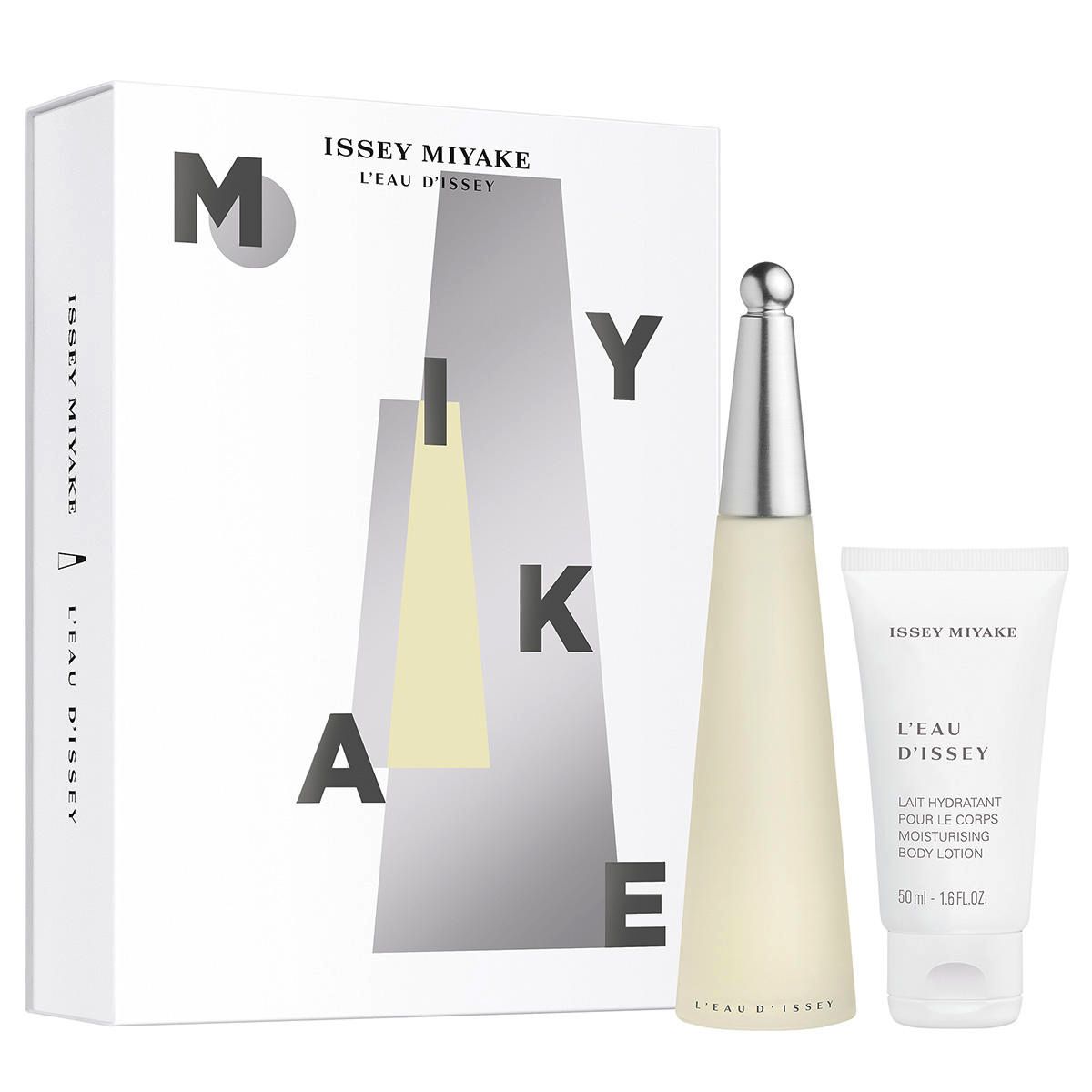 Issey Miyake Geschenkset L'eau d'issey Femme Eau de Toilette Spray 50 ml + Körperlotion 100 ml Frauen