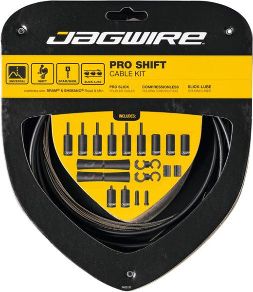 Jagwire 2x Pro Shift Kit – Stealth Black