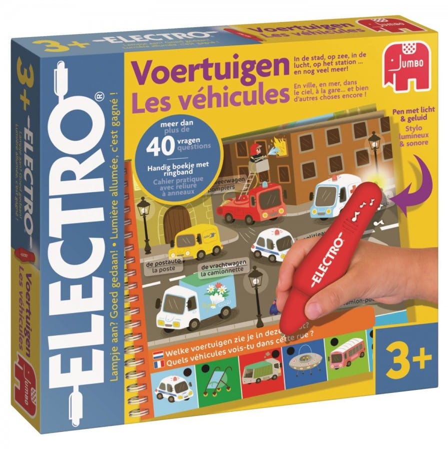 Elektro-Jumbo-Wunderpen-Minifahrzeuge-Lernspiel