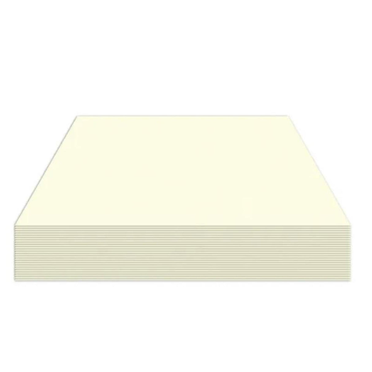 Kangaro fotokarton - 50x70cm - 300 gram - roomwit - pak 25 vel - k-0045-501