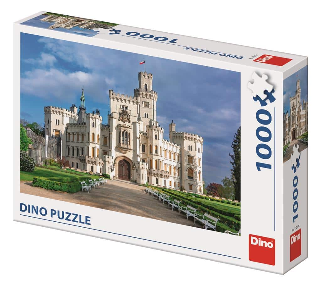Dinotoys Dino-Puzzle - Schloss Hluboká in der Tschechischen Republik - 1000 Teile