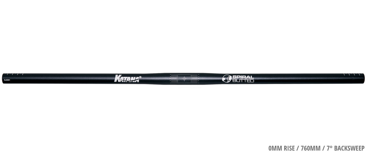 Spiralförmig konifizierter Katana-Riser-Lenker mit 25,4-mm-Lenker