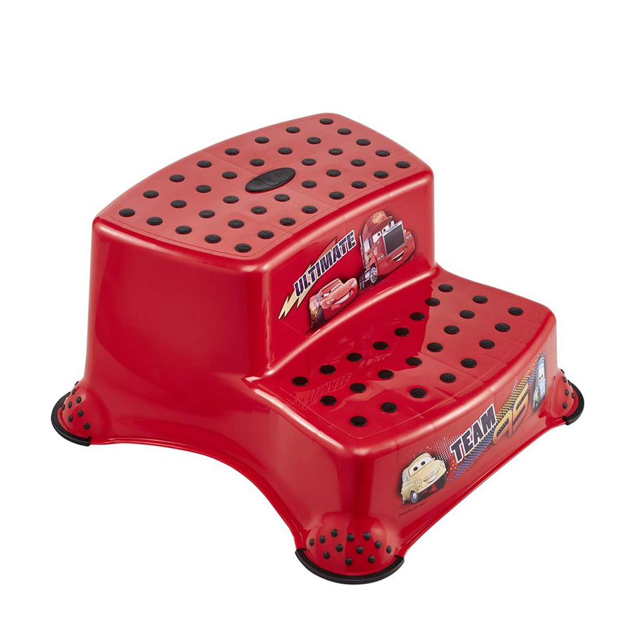 Keeeper opstapje kids rood cars 40 x 37 x 21 cm
