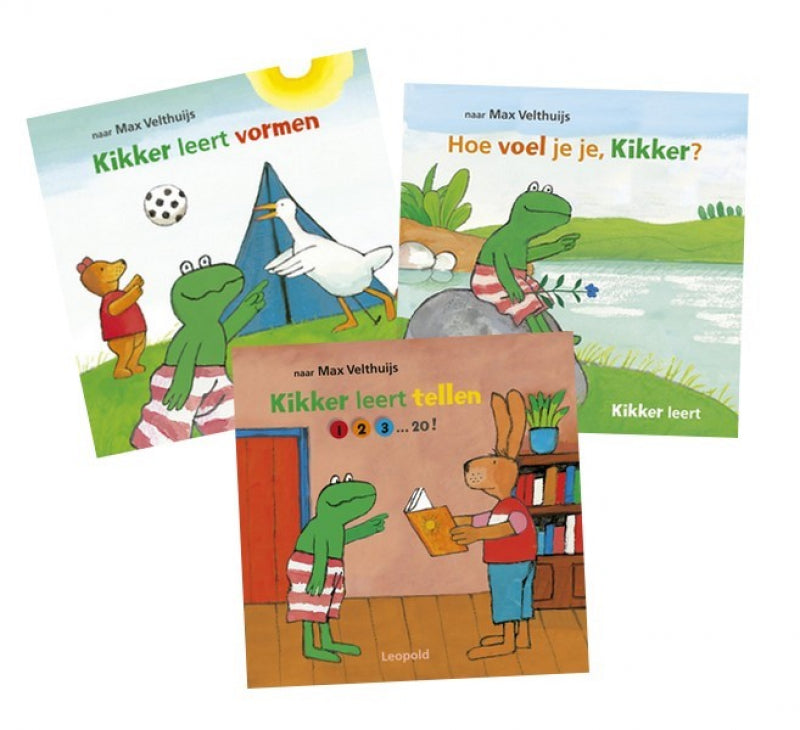 Leopold Frosch unterrichtet (Set 3 für 2)