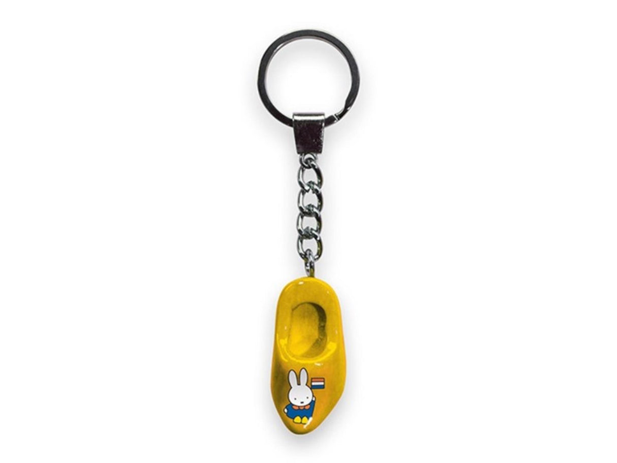 Miffy Schlüsselanhänger 1 Clog 4 cm gelb