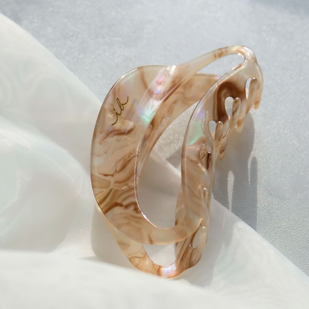 Invisibobble Clipstar bernsteinfarbenes Leuchten