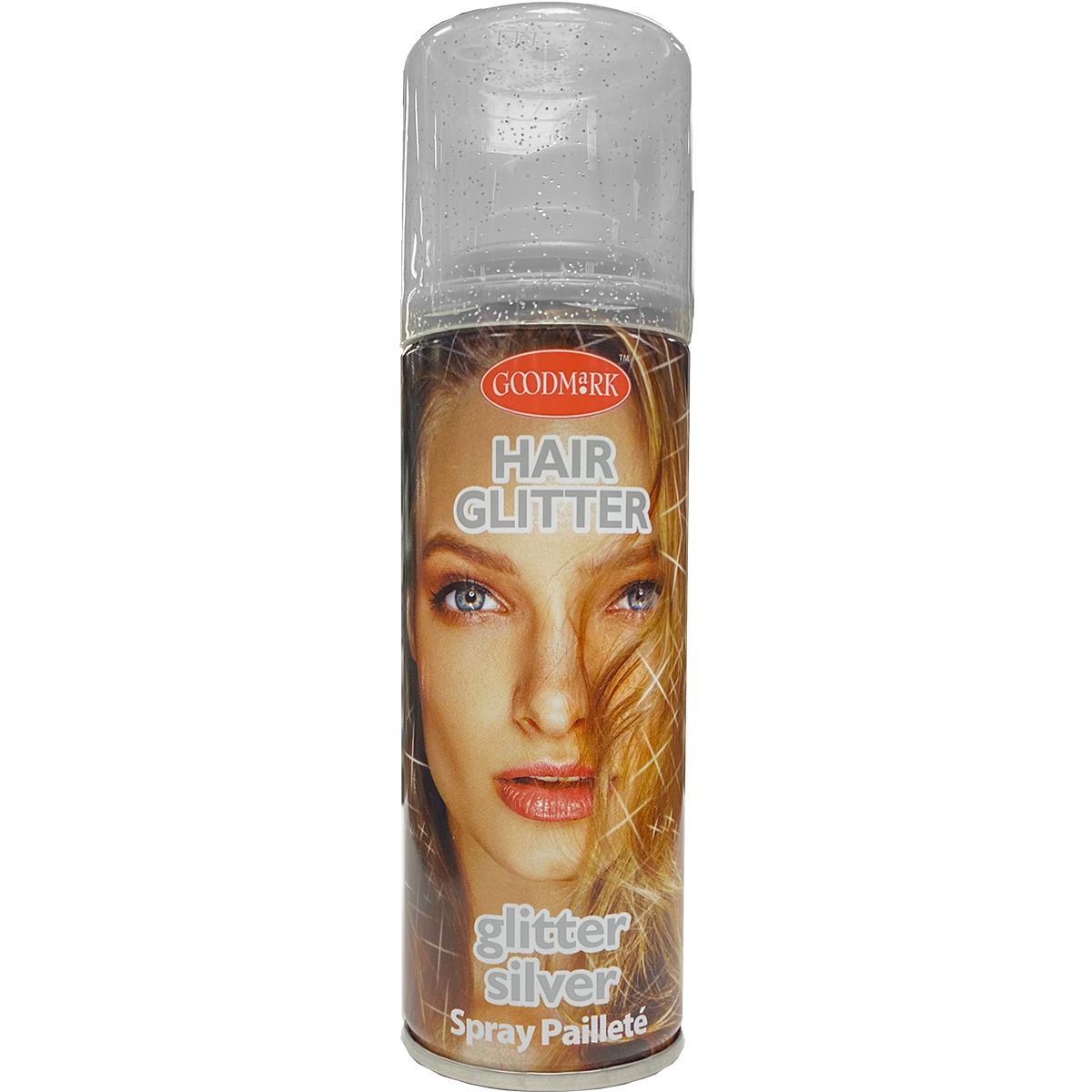 Goodmark Haarfarbe, Farblack, Glitzer, Silber, 125 ml