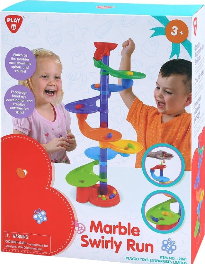 Playgo - Murmelbahn mit Murmeln