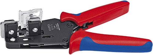 Knipex Präzisions-Abisolierzange brüniert 195 mm | Abisolierkapazität: 1,5 - 6,0 mm - 121211