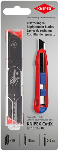 Knipex Ersatzklingen Cutix Ersatzklingen, 10 Stück f. 62878012