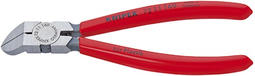 Knipex Seitenschneider für Kunststoff | 45 gr. | 160mm | 7211160 - 7211160