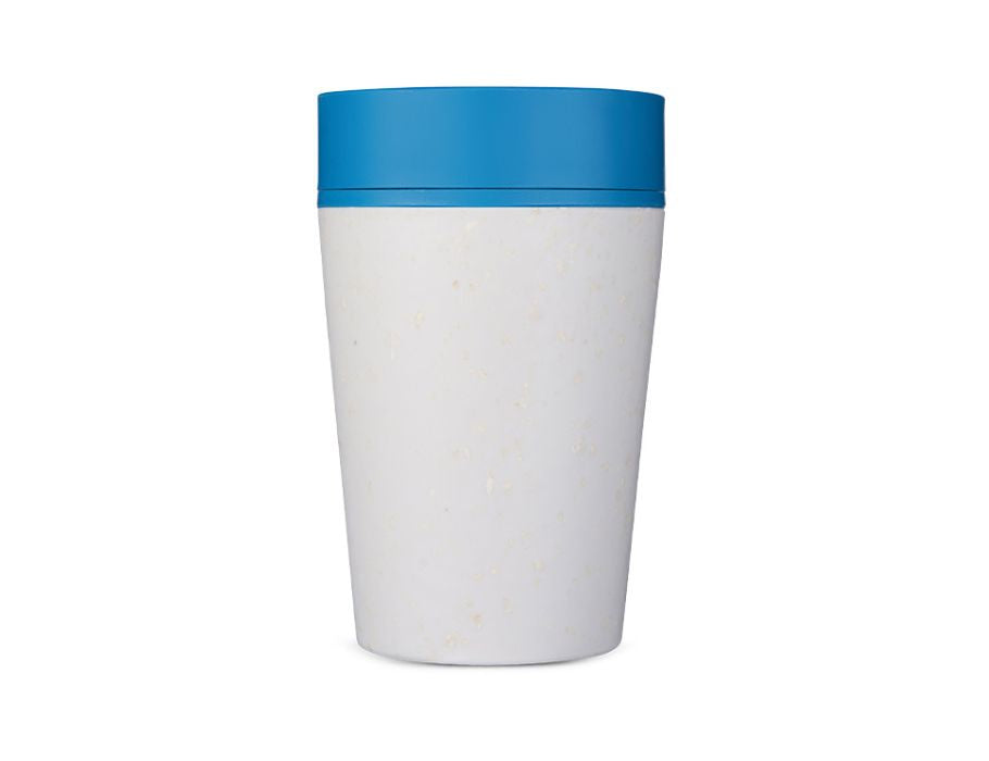 Circular Co. Kaffeetasse - runde Tasse - graublau - 227 ml