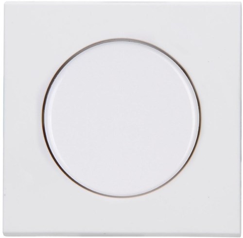 Enzo kopp hk07 rein mattweiße Abdeckplatte + Tastendimmer – 4624030
