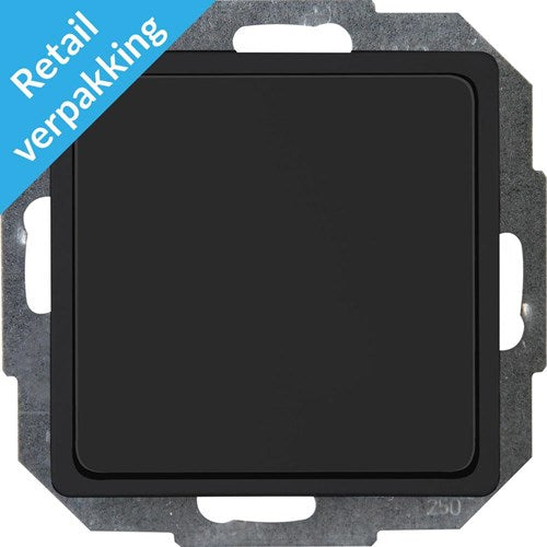Mattschwarze Blindplatte von Kopp Paris – 4625250