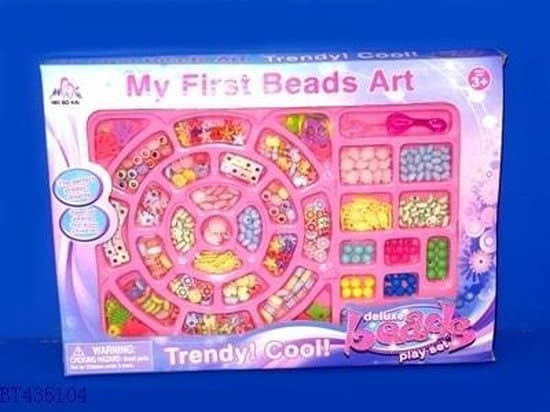 Bongers Toys „My First Beads“-Kunstperlen-Set in Box