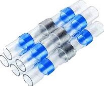 Enzo krimpkous soldeerconnector 1,5 - 2,5mm blauw zak(50) - 4143019