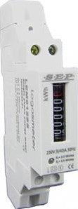 Enzo kwh meter 1-fase analoog 40a - 4518200