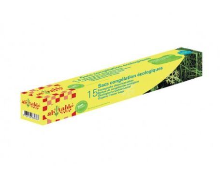 Ah! Tisch! Gefrierbeutel Biokunststoff - L - 30x45cm - 15 Stk