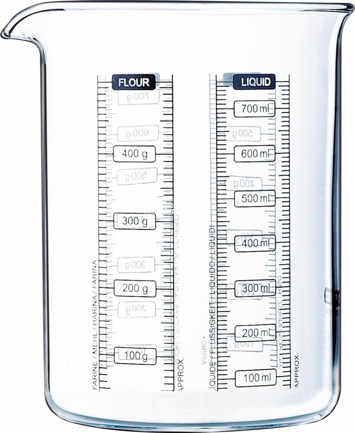 Pyrex Prep Store klassisches Messglas – 750 ml – Glas