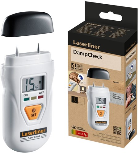 Laserliner dampcheck vochtmeettoestel - 082.003e